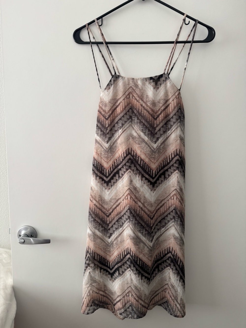 The Impeccable Pig Chevron Mini Dress